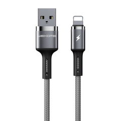 WEKOME (WDC-128I) KINGKONG SERIES 3A DATA CABLE FOR IPH (1M) (WDC-128I)- Silver