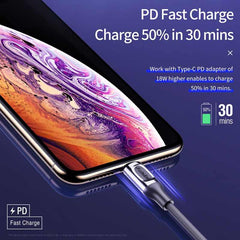 ROCK MFI Type c to Lightning PD Cable,Type C To IPhone , USB C To IPhone , Type C To Lightning, USB C To Lightning, IPhone 12 Cable, Cable For IPhone 12,Cable For IPhone 12