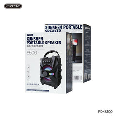 PRODA BLUETOOTH SPEAKER PD-S500 XUNSHEN - Black