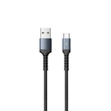 REMAX RC-C008 A-M KAYLA 2 SERIES 2.4A ELASTIC ALUMINUM DATA CABLE FOR MICRO (1M), Micro Cable, Data Cable, Charging Cable