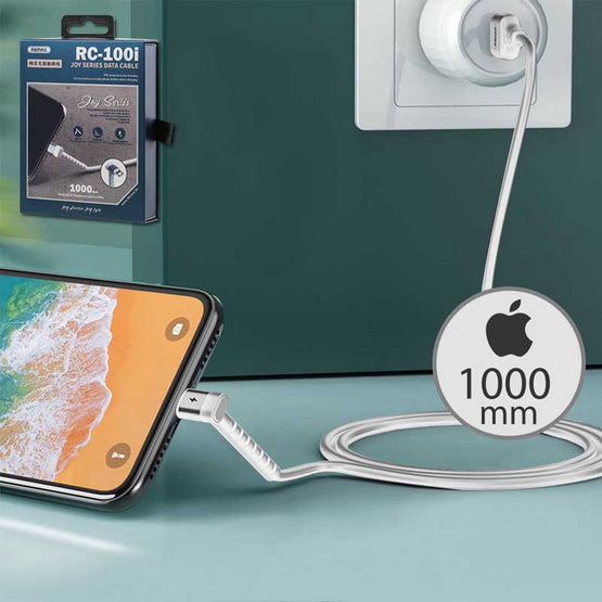 REMAX-RC-100I JOY SERIES IPH 2IN1 DATA CABLE AND PHONE HOLDER 2.4A,Lightning Cable,iPhone Data Cable,iPhone Charging Cable,iPhone Lightning charging cable ,Best lightning cable for iPhone,Apple iPhone Cable,iPhone USB Cable,Apple Lightning to USB Cable