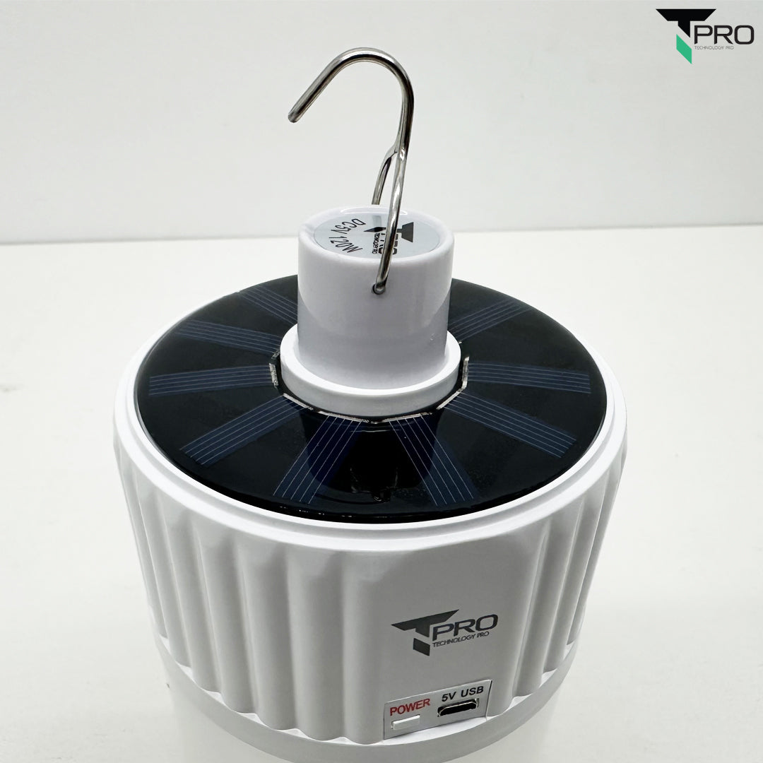 T-PRO-120W 2400MAH 2IN1 SOLAR & USB EMERGENCY CHARGING LAMP