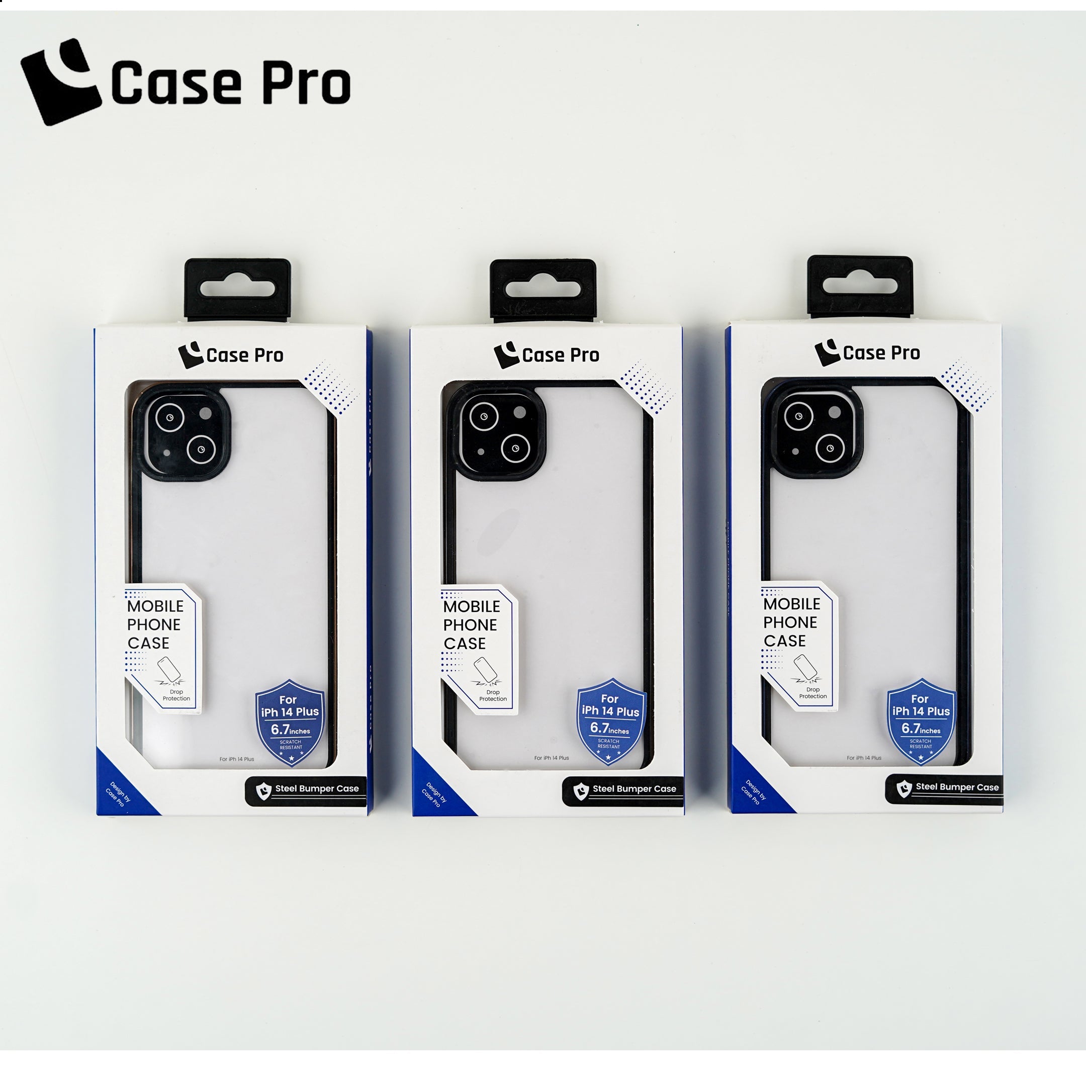CASE PRO iPhone 14 Plus Case (Steel Bumper)